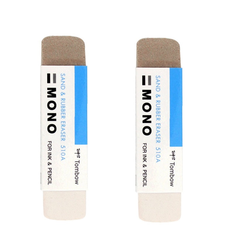 MONO Sand Colored Pencil Eraser 2pk