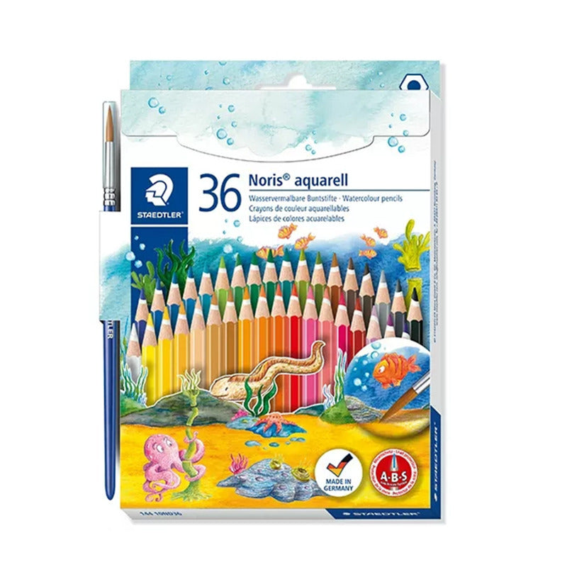 Matite acquerellabili STAEDTLER 144 Noris Aquarell, 36 colori