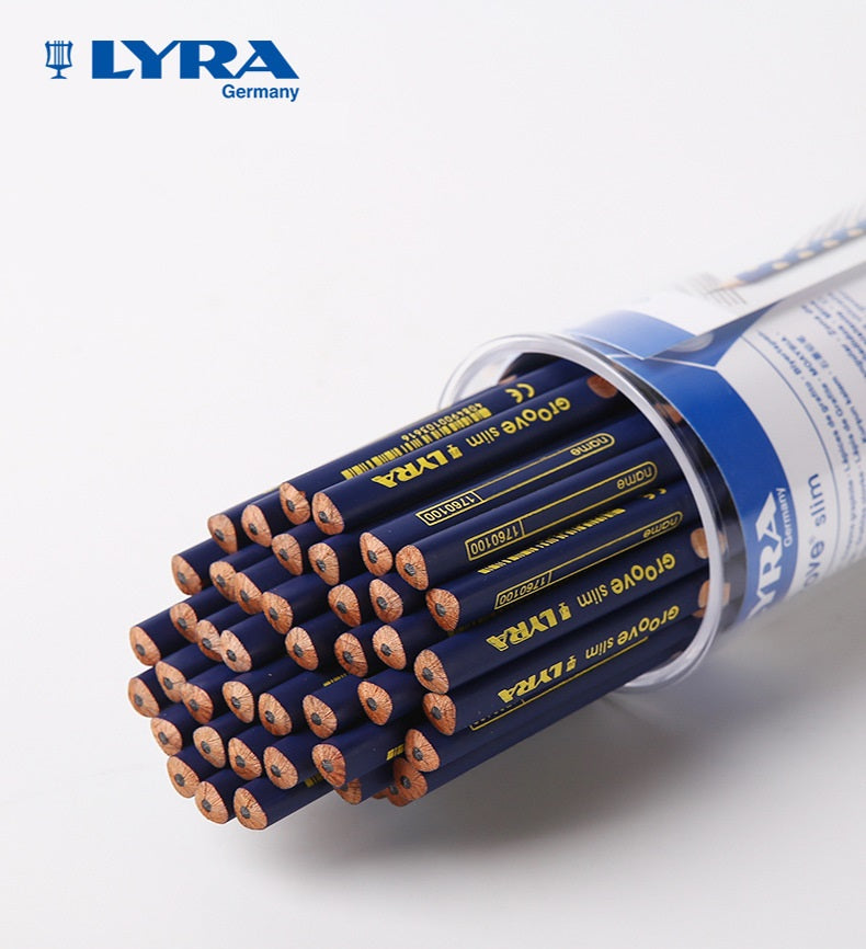 LYRA Groove Slim Pencils Graphite HB/2B,48 Pack