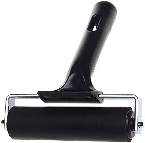 4 Inch Rubber Brayer Roller for Printmaking Gluing Application