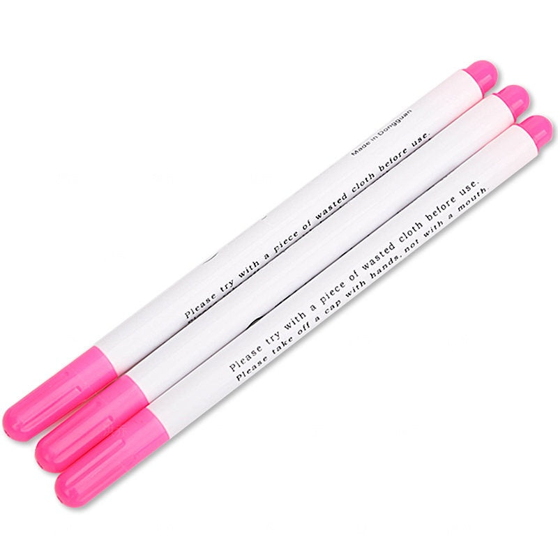 12pcs Disappearing Ink Marking Pen,Air Water Erasable Pen Fabric Marker