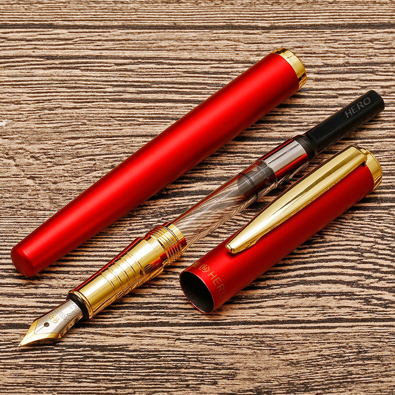 Hero 773 Gold Clip Iridium Fountain Pen