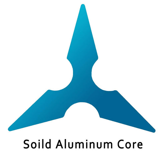 12" Architectural Scale Ruler Triangular Aluminum Blue