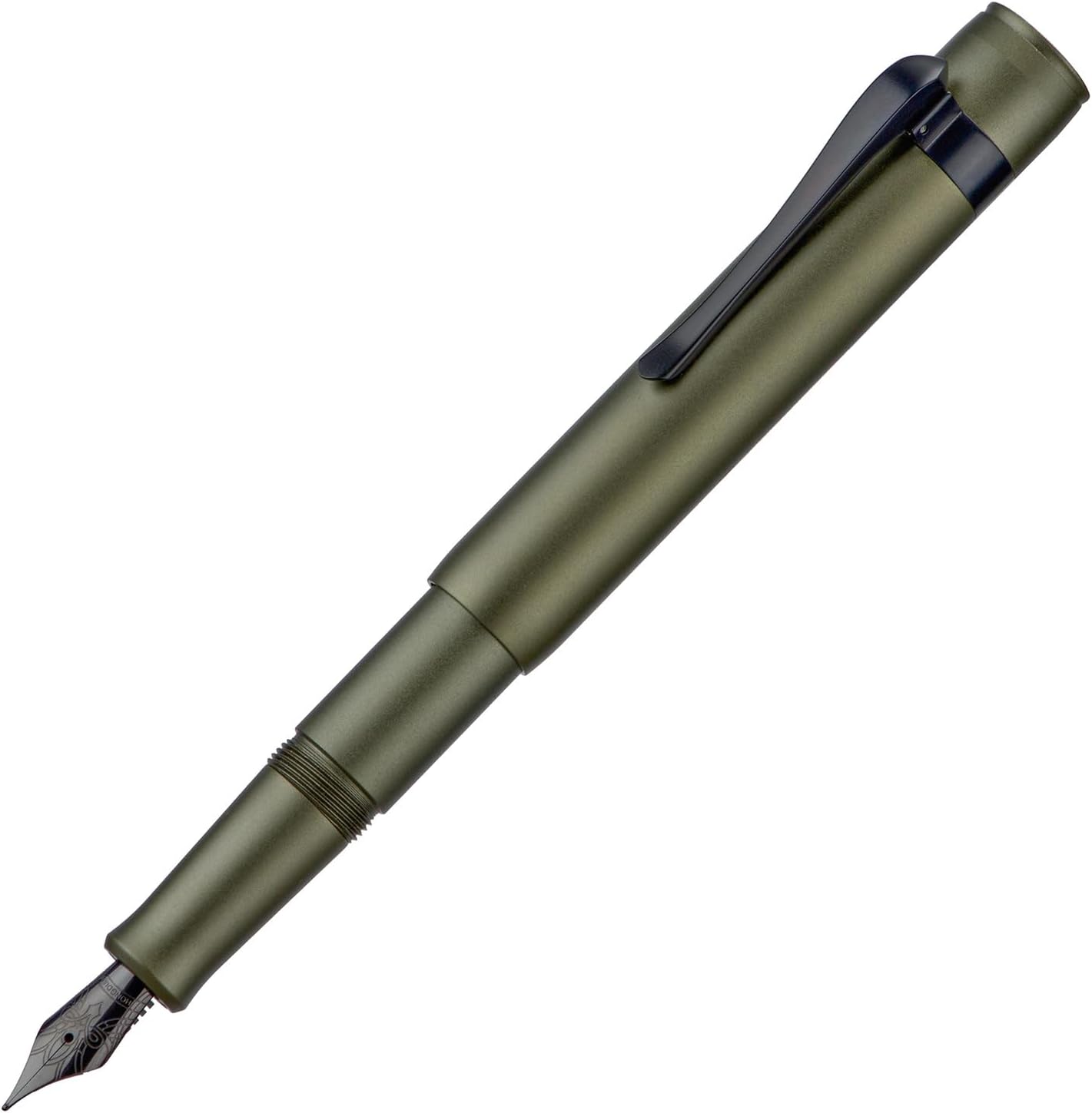 Hongdian M2 Mini Fountain Pen,Aluminium Short Pocket Travel Pen