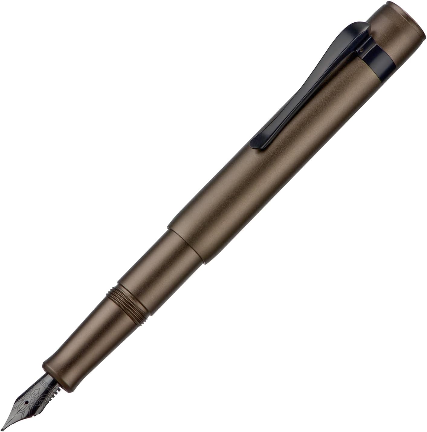 Hongdian M2 Mini Fountain Pen,Aluminium Short Pocket Travel Pen