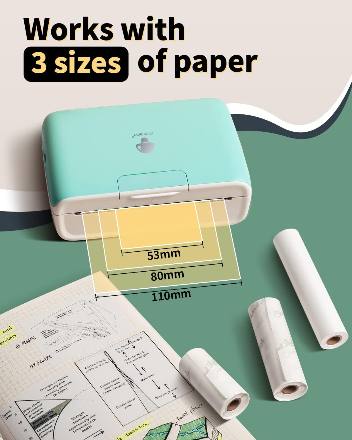 Phomemo M04S Portable Thermal Sticky Note Printer