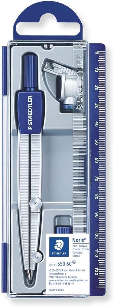 Staedtler Noris Club 550 60 School Compass 300mm Diameter