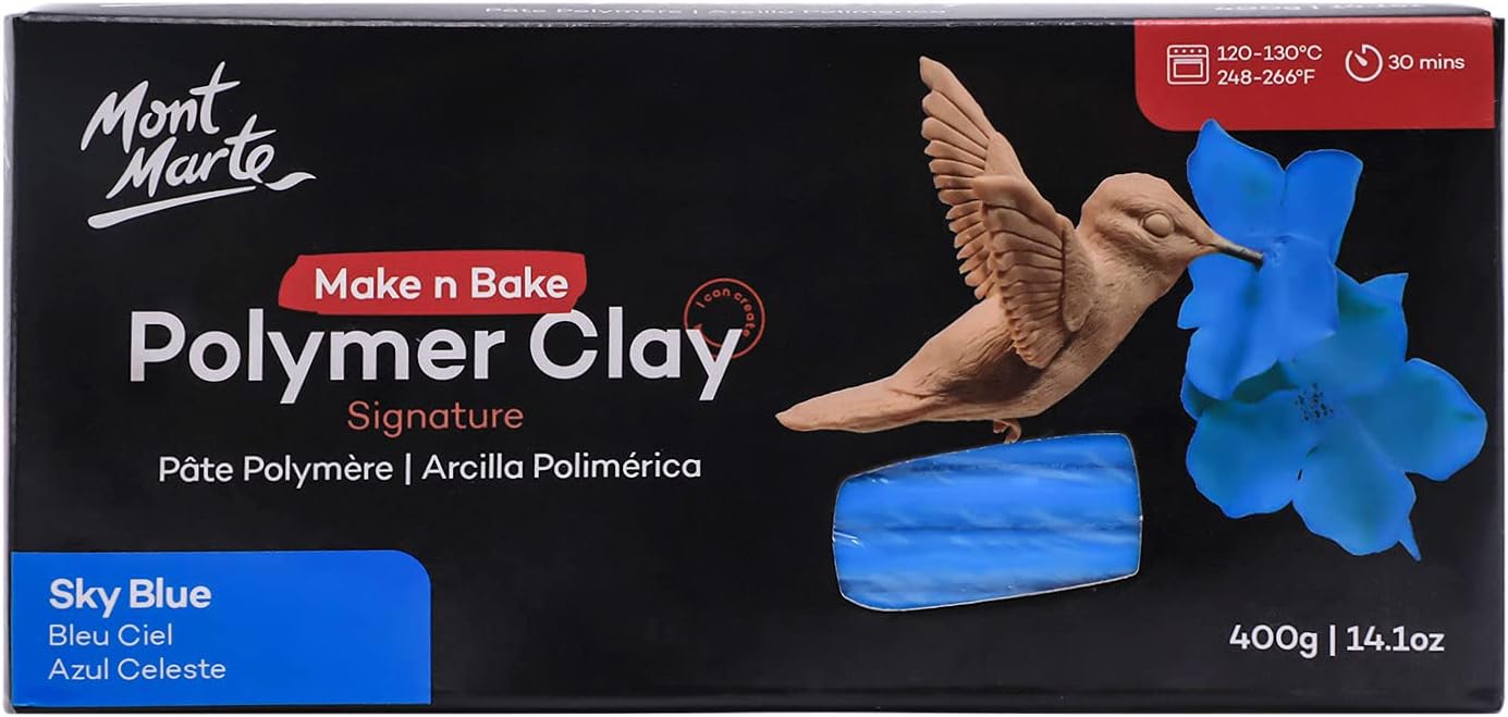 Mont Marte Make n Bake Polymer Clay Signature 400g Block