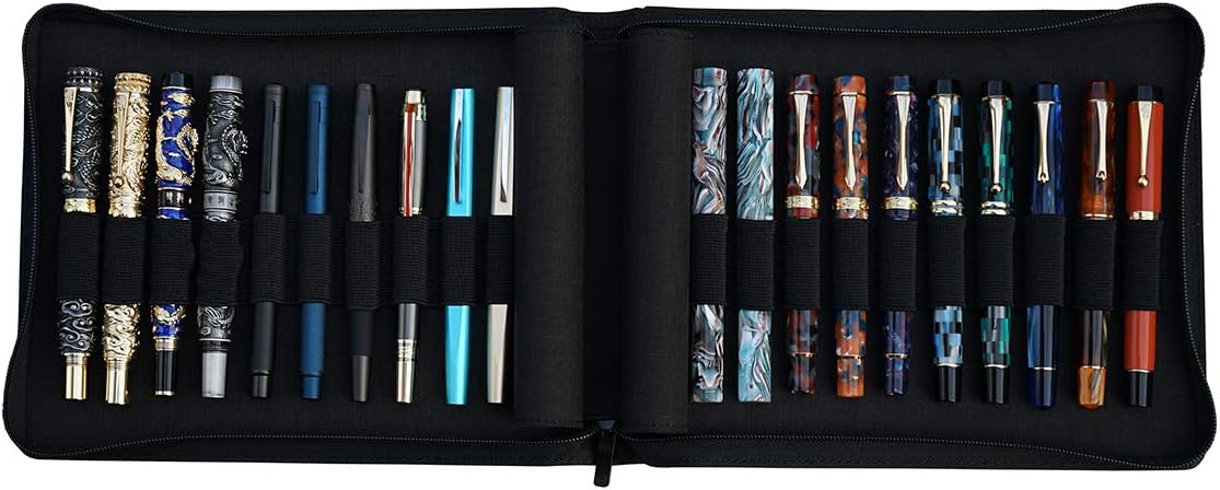 KACO 20 Slots Fountain Pen Case Holder Pouch