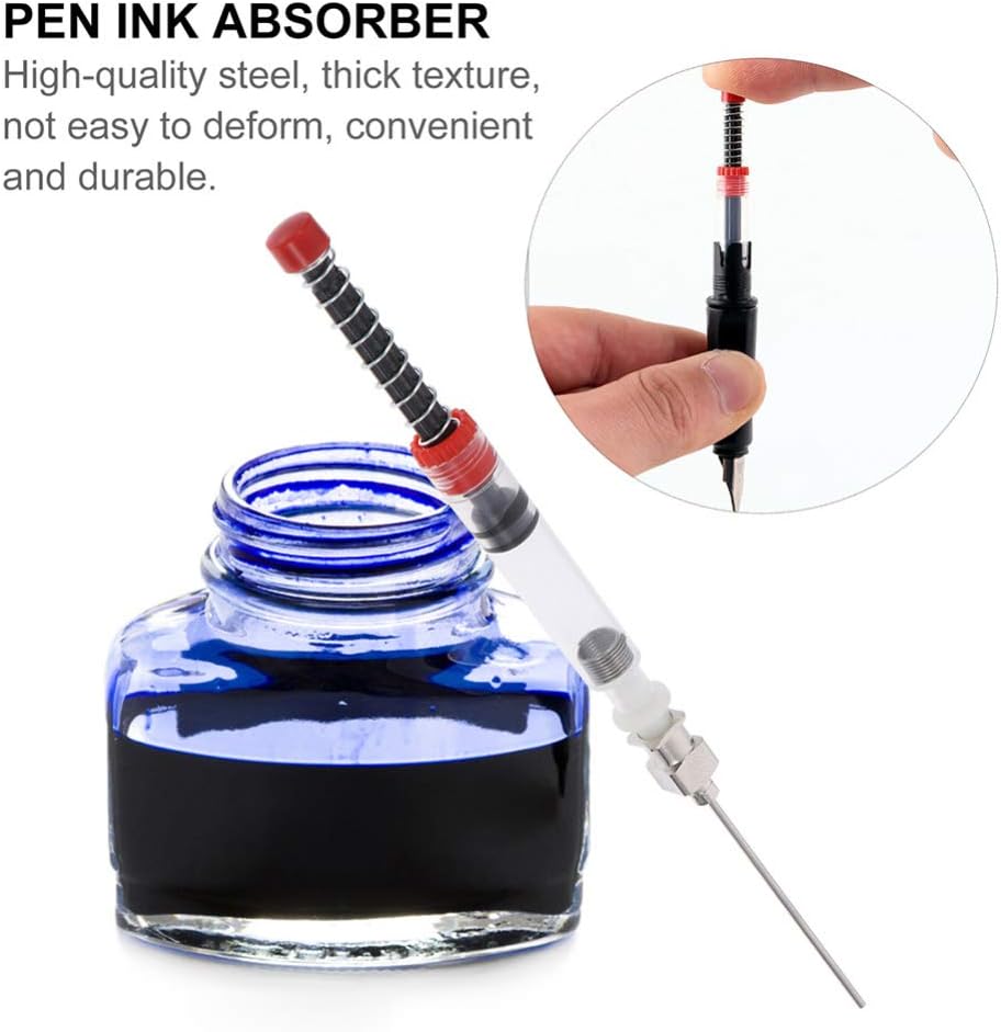 Fountain Pen Ink Syringe Filler Tool for Ink Converter 6 Pack