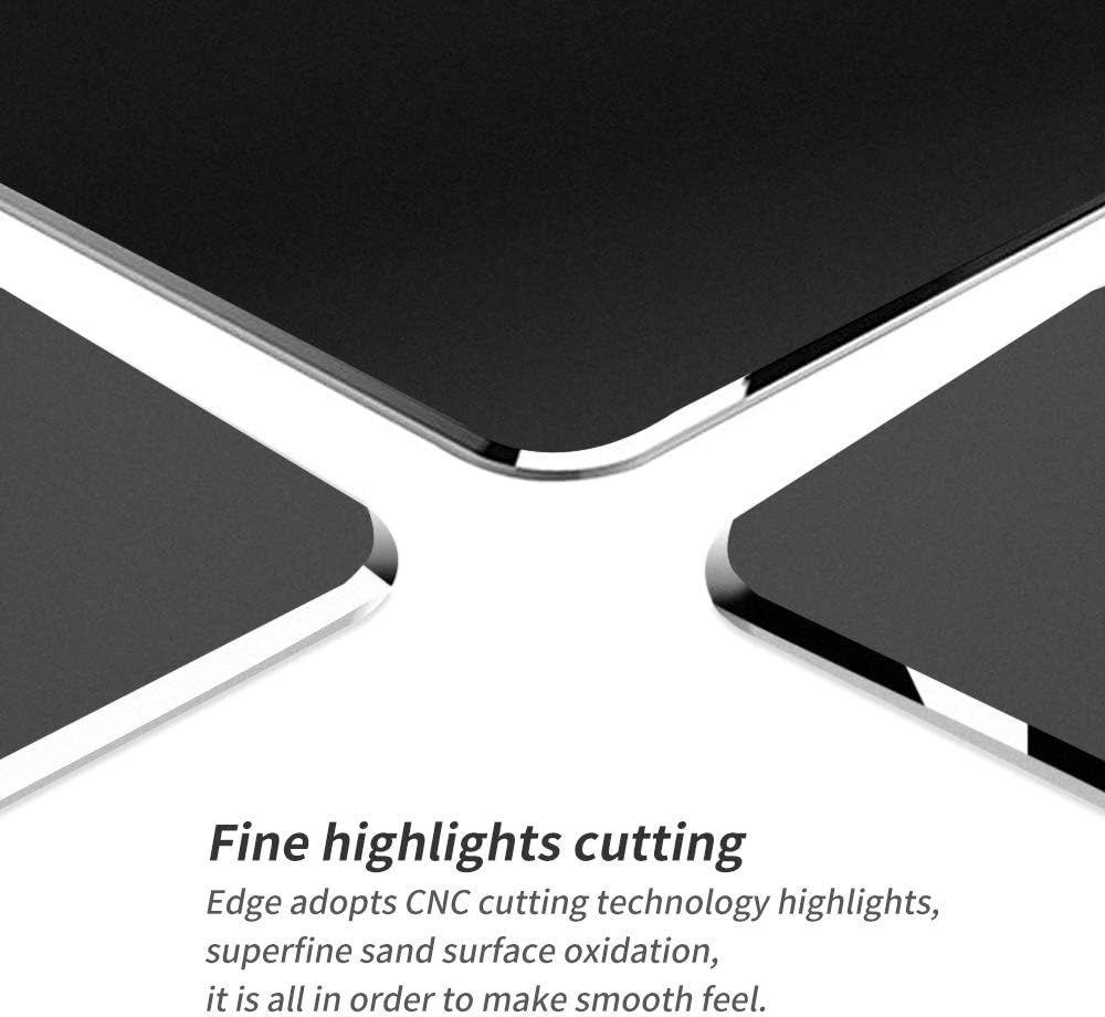 Hard Metal Aluminum Mouse Pad Mat