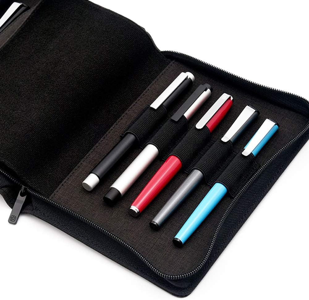 KACO 10 Slots Fountain Pen Case Holder Pouch