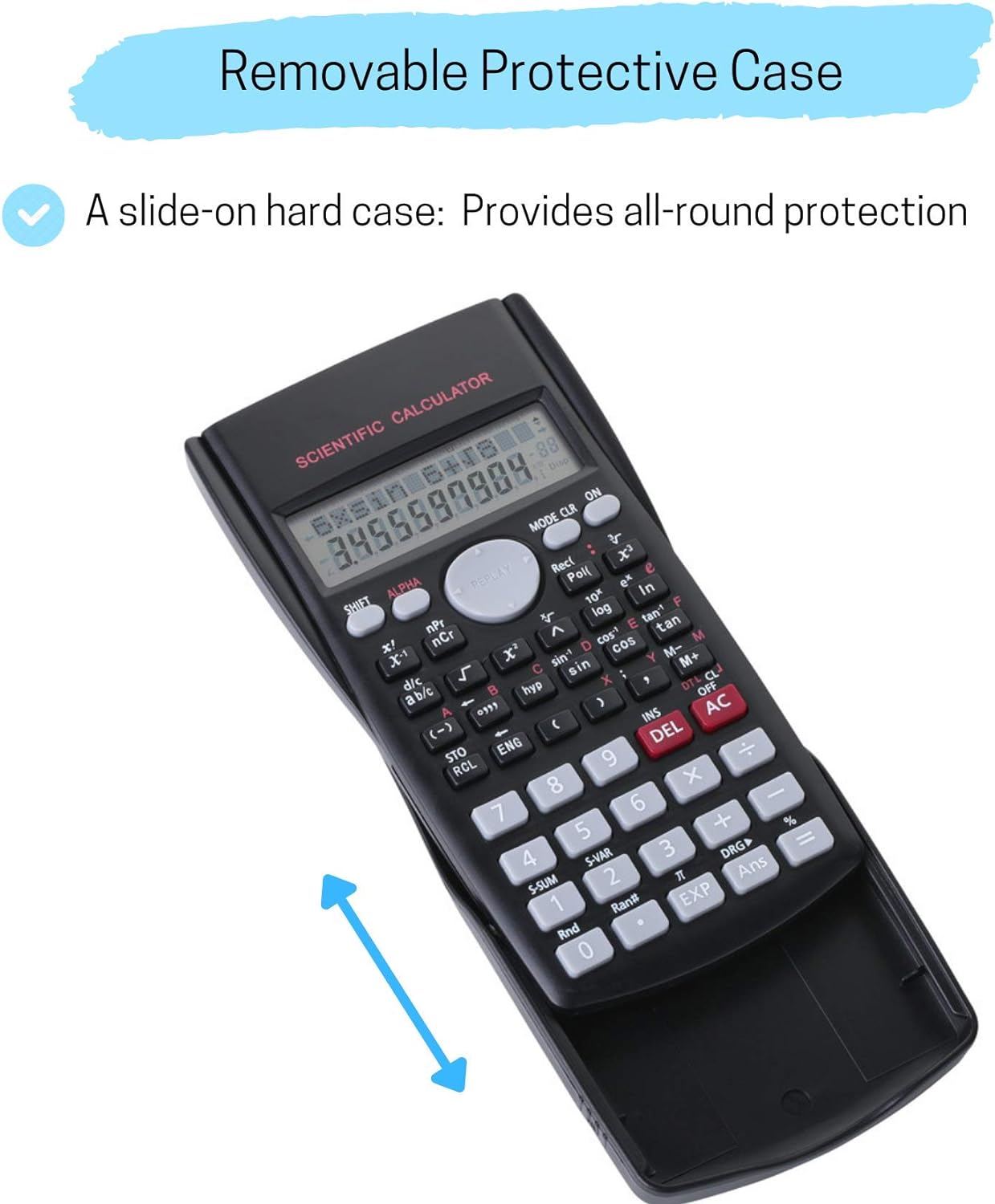 DELI D82TM Scientific Calculator