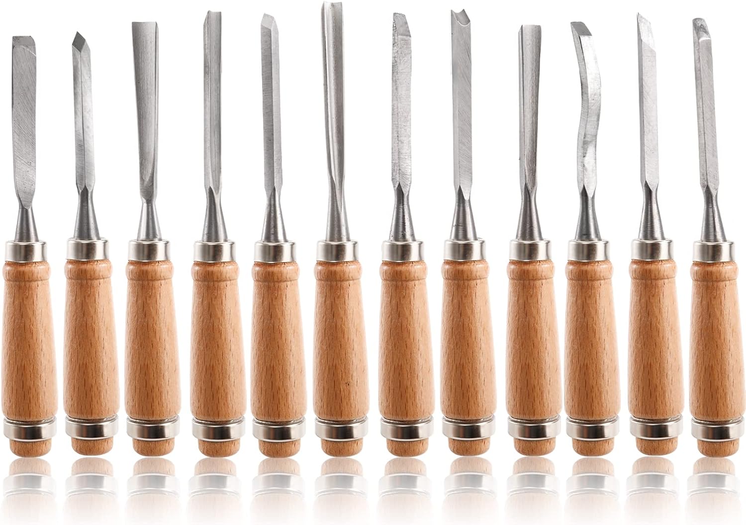 12 PCS Wood Carving Chisel Tools