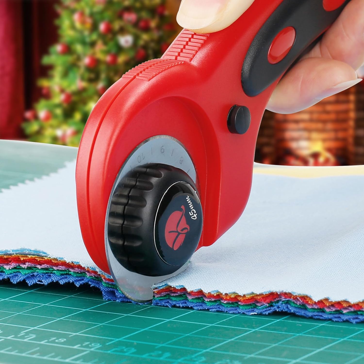 28mm/45mm/60mm Rotary Cutter for Fabric,Precision Cloth Cutting Tool