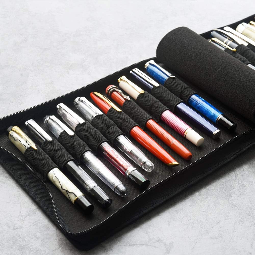 KACO 20 Slots Fountain Pen Case Holder Pouch