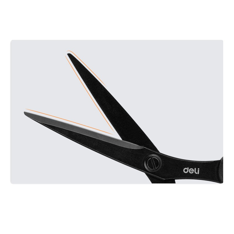 DELI Ergonomic Anti-Adhesive Scissors 175mm 2 Pack