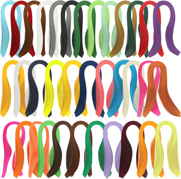 35 Colors 4200 Strips Paper Quilling Strips Set Width 3mm Length 54cm