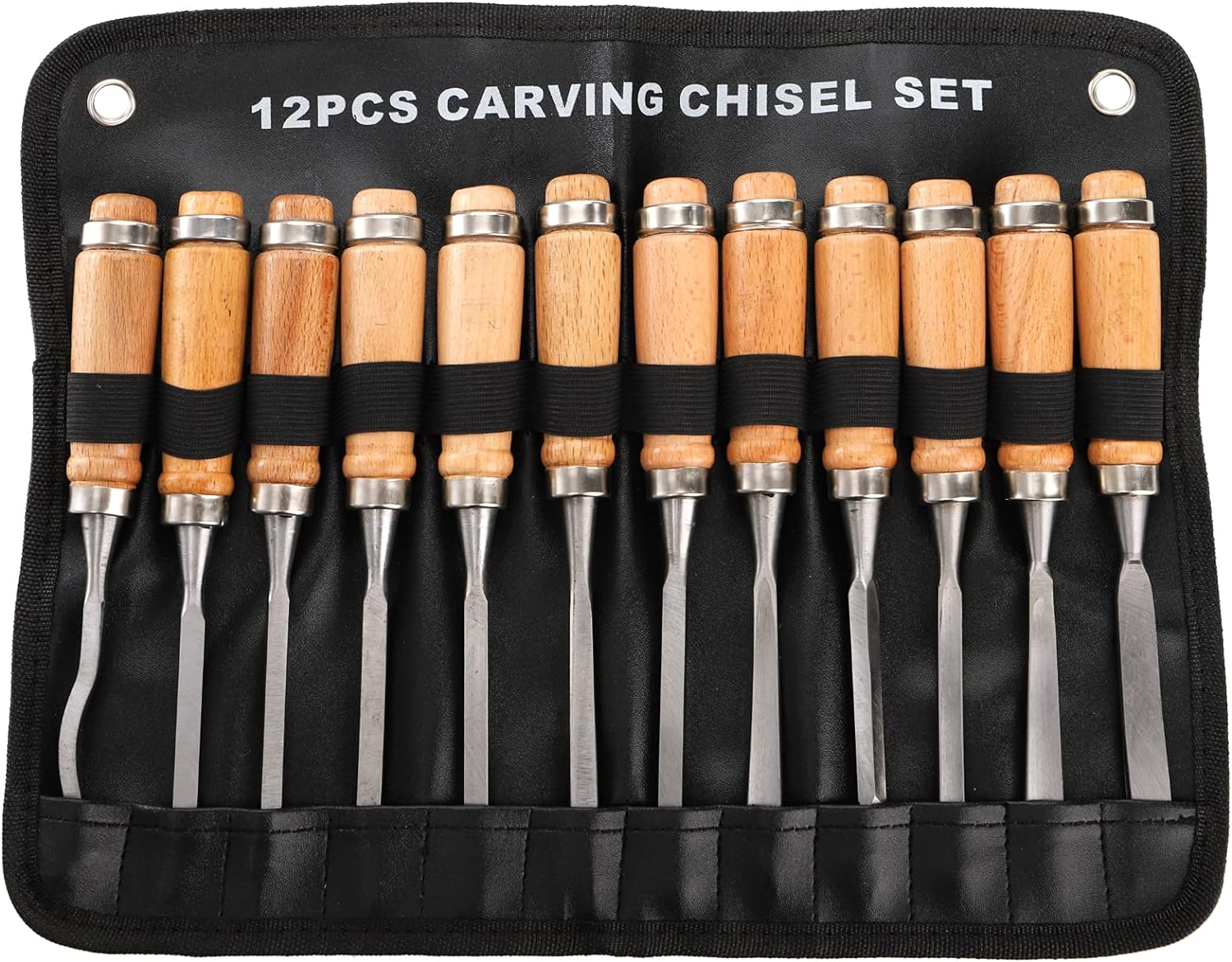 12 PCS Wood Carving Chisel Tools