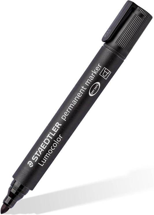 STAEDTLER 352 Lumocolor Permanent Marker Pen,2mm,4 Pack