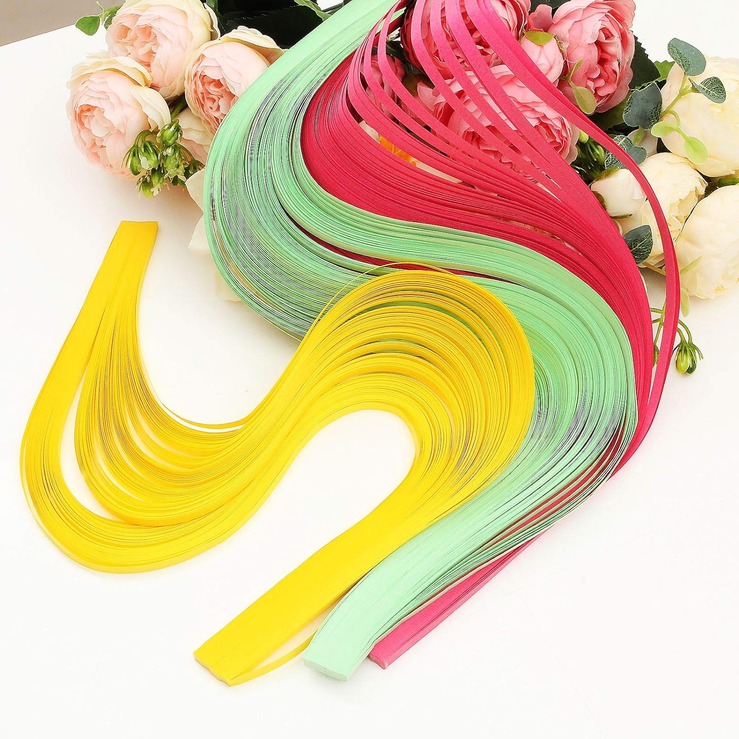 35 Colors 4200 Strips Paper Quilling Strips Set Width 3mm Length 54cm