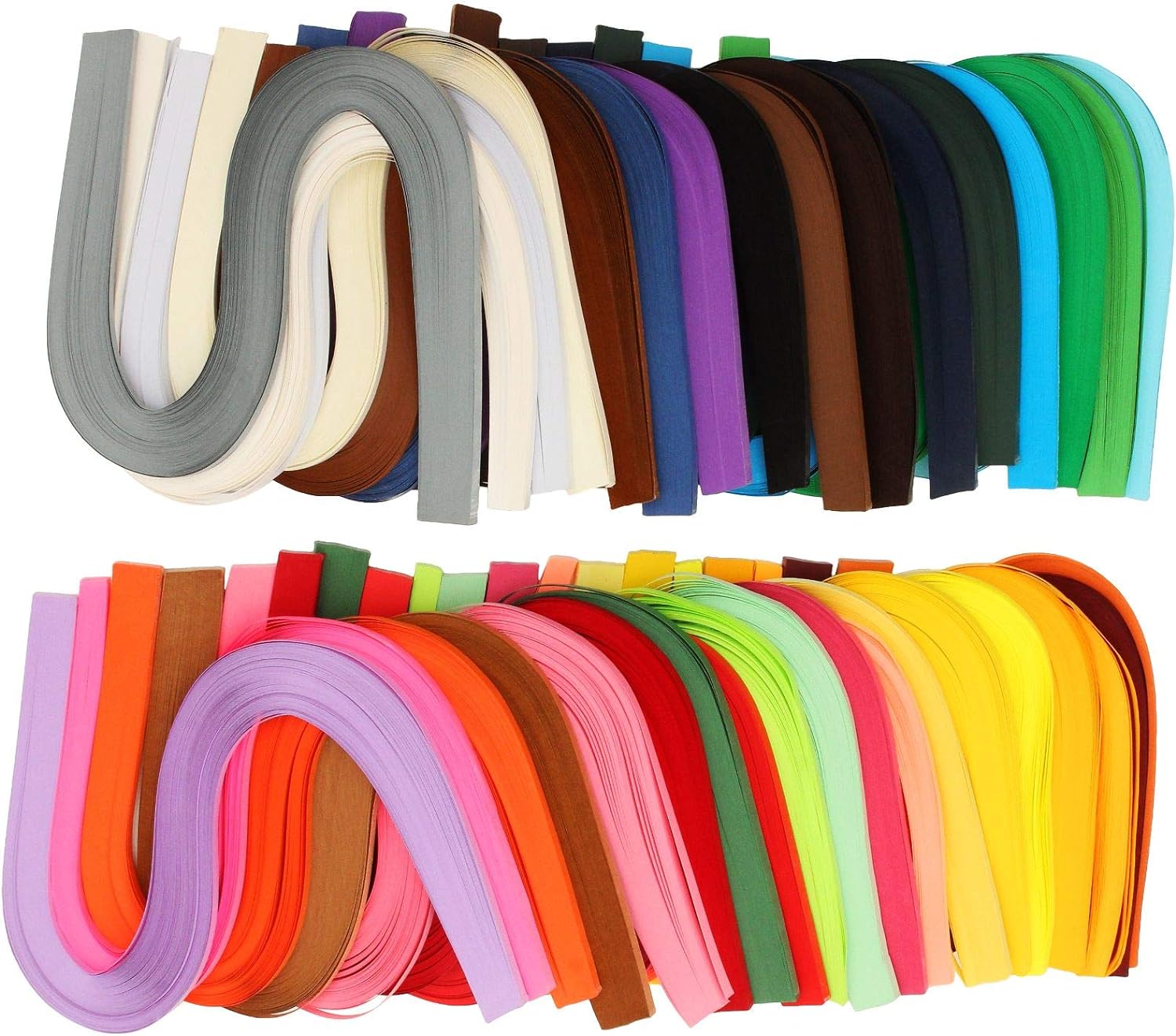 35 Colors 4200 Strips Paper Quilling Strips Set Width 3mm Length 54cm