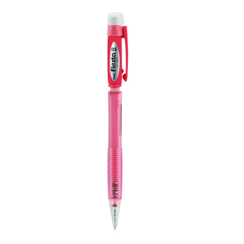 Pentel AX105 Fiesta Automatic Mechanical Pencil,0.5mm HB,5Pack