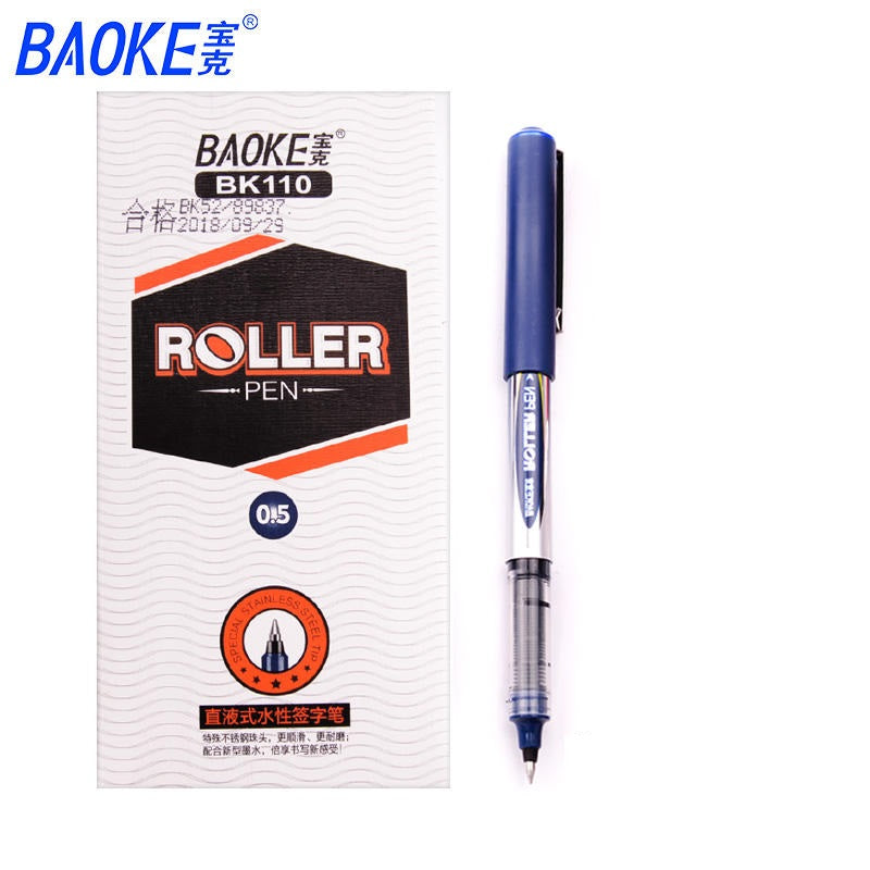 Baoke BK110 Liquid Ink Roller Pen 12 Pack