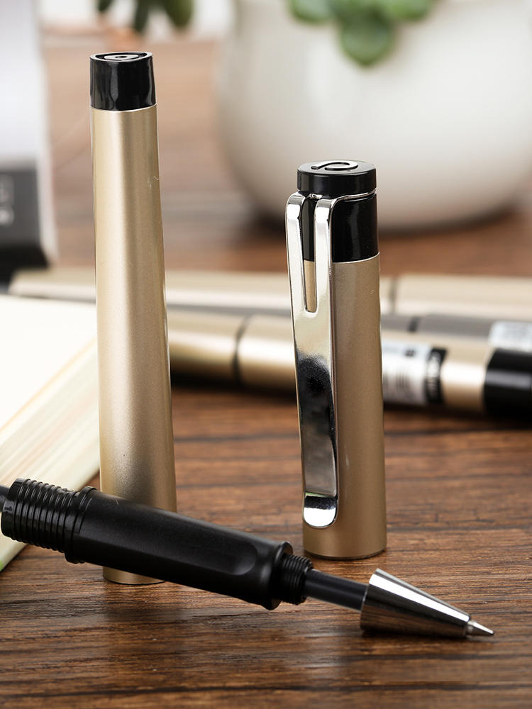 DELI S96 Gel Pen,Black Ink,Fine Point 0.7mm,12 Pack,Writing Smooth