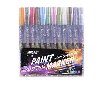 Guangna Shinning Metallic Marker Pens 12 Colors