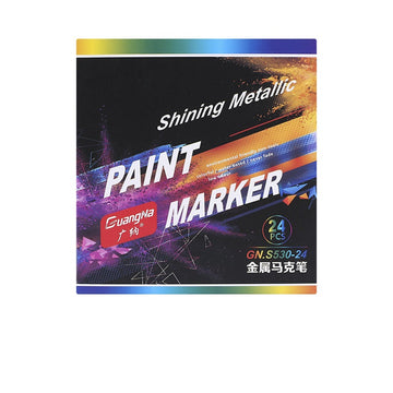 Guangna Shinning Metallic Marker Pens 24 Colors