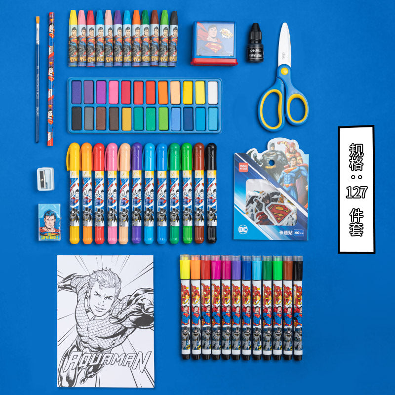 DELI 127 Piece Drawing Panit Art Set Gift Box