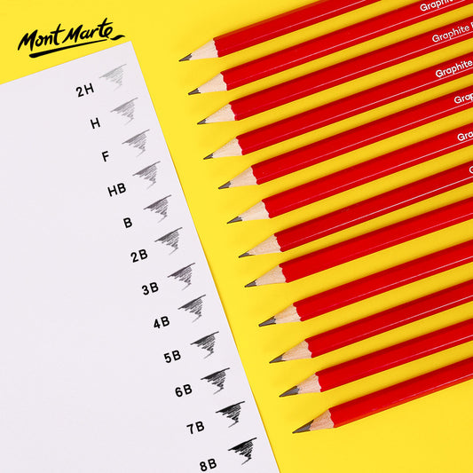 Mont Marte Graphite Pencil Set Signature 12Pc