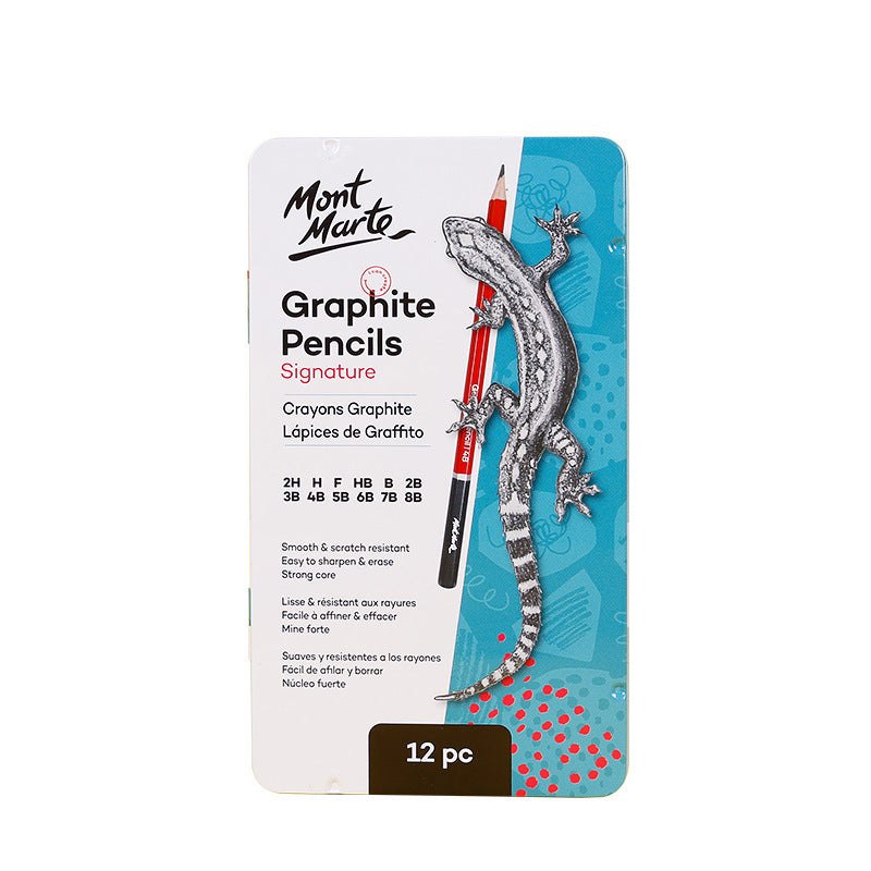 Mont Marte Graphite Pencil Set Signature 12Pc