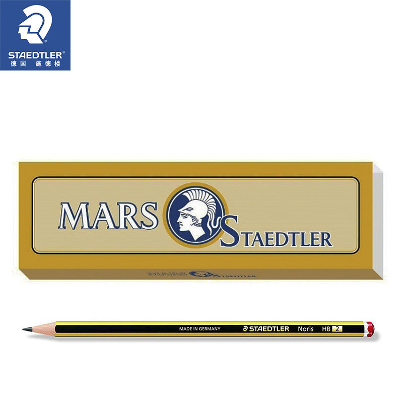 STAEDTLER 120-M12 HB Noris Graphite Pencils,Metal Box 12 Pack