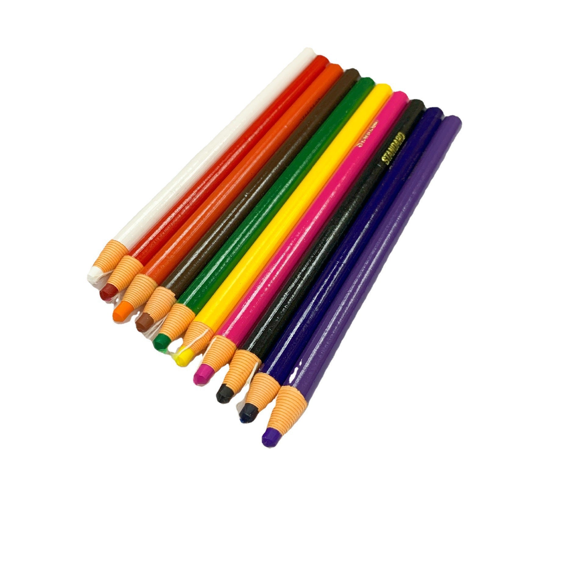 12 Pack Peel Off China Markers Grease Pencils