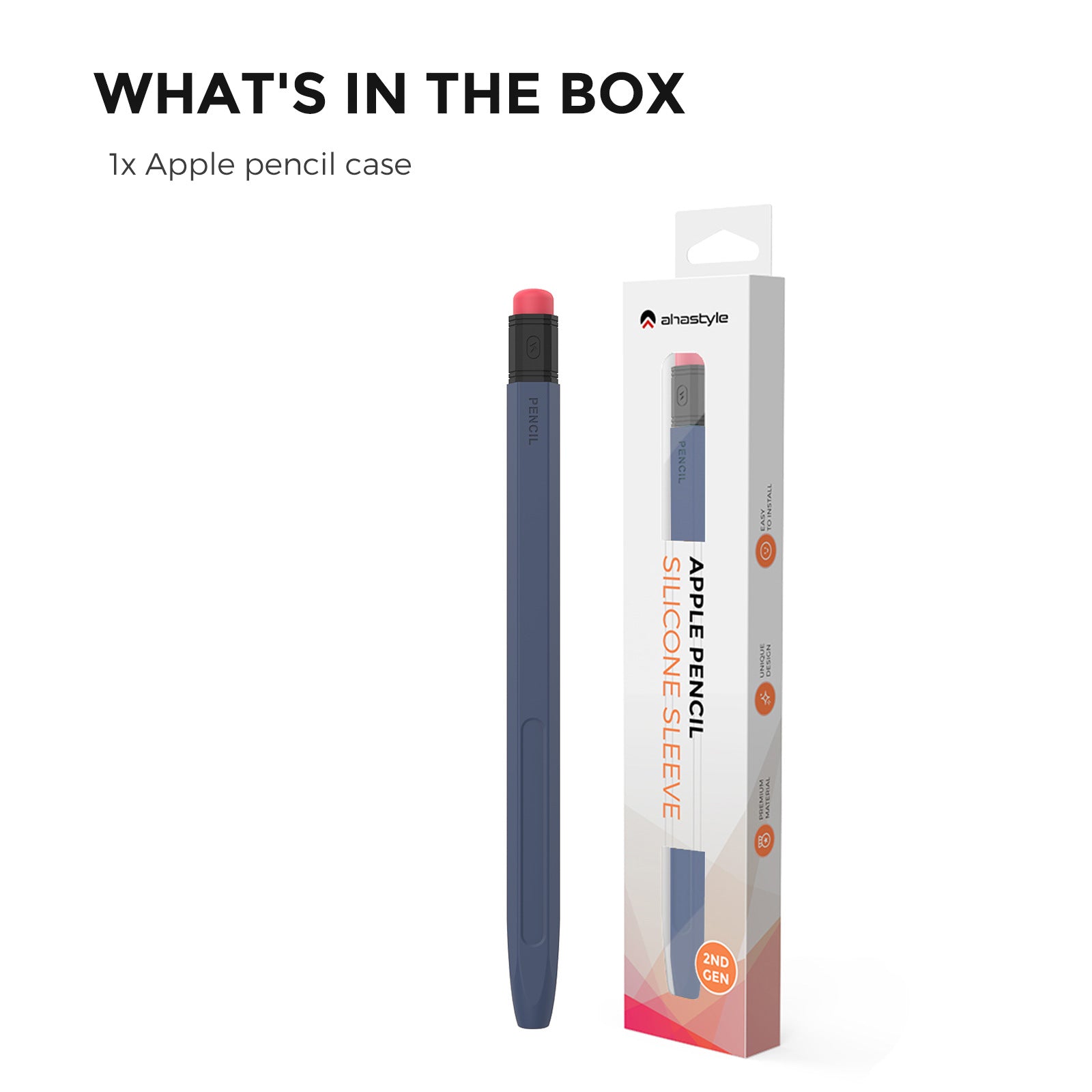 AhaStyle Classic Pencil Case Compatible with Apple Pencil 2st Generation