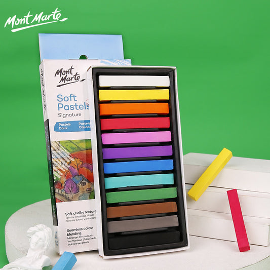 Mont Marte Soft Pastels Signature 12 Colours