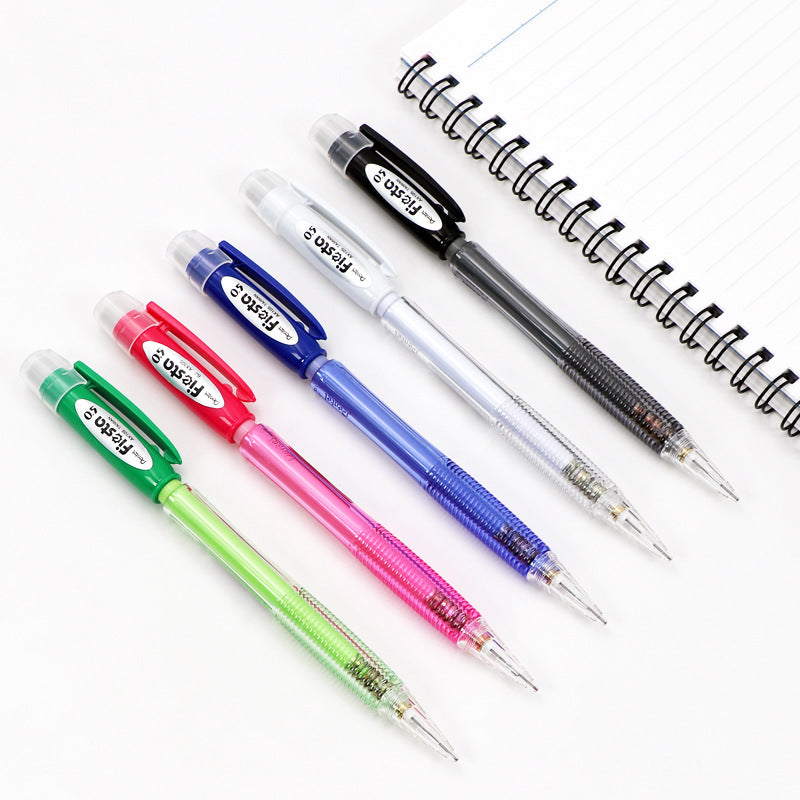 Pentel AX105 Fiesta Automatic Mechanical Pencil,0.5mm HB,5Pack