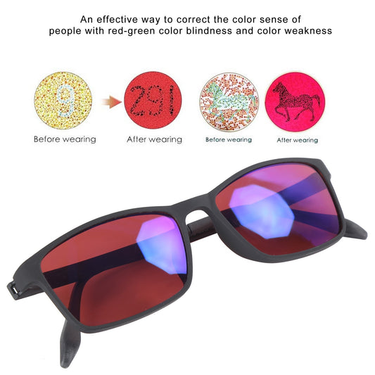 BP-8776 Lens Color Blind Glasses for Severe Red-Green Blindness