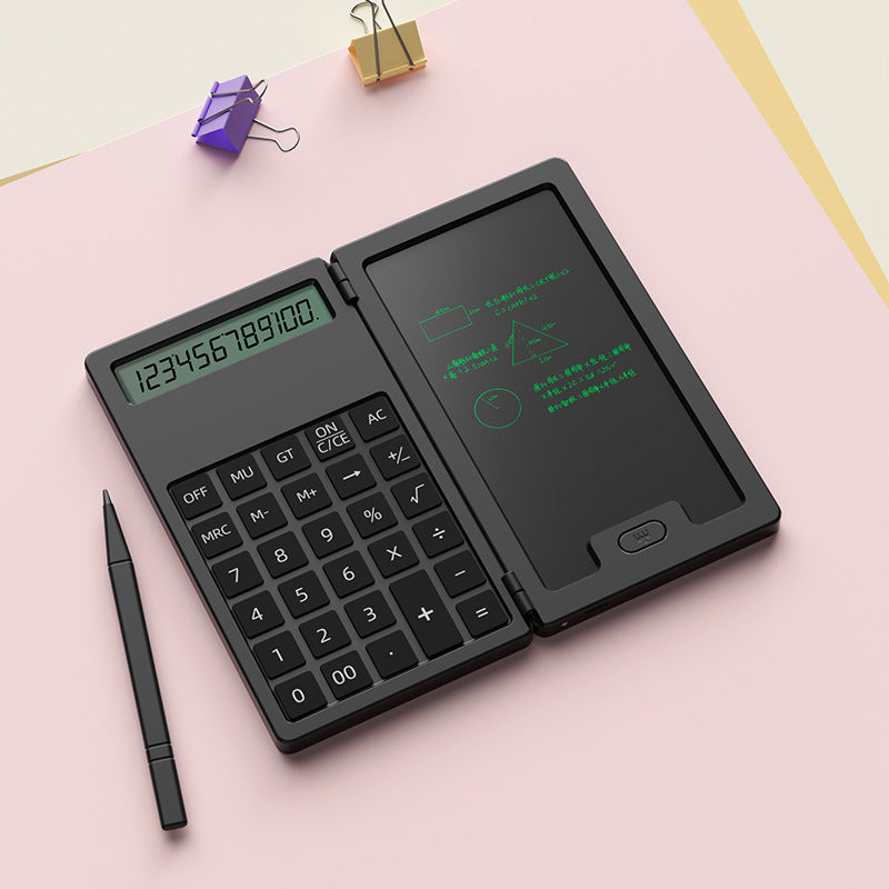 Mini Calculator with LCD Writing Tablet