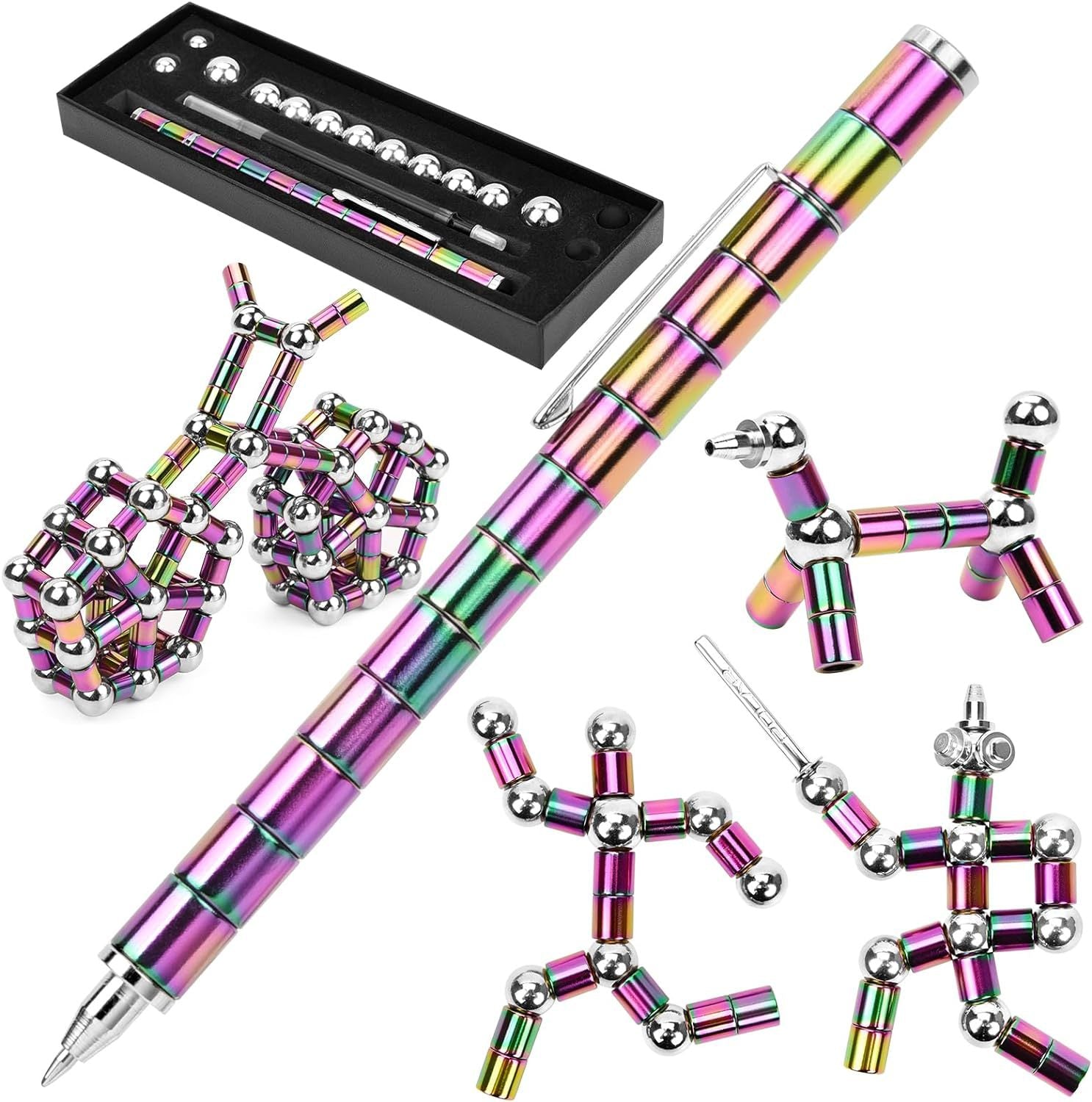 Metal Fidget Magnetic Pen Toy Gift