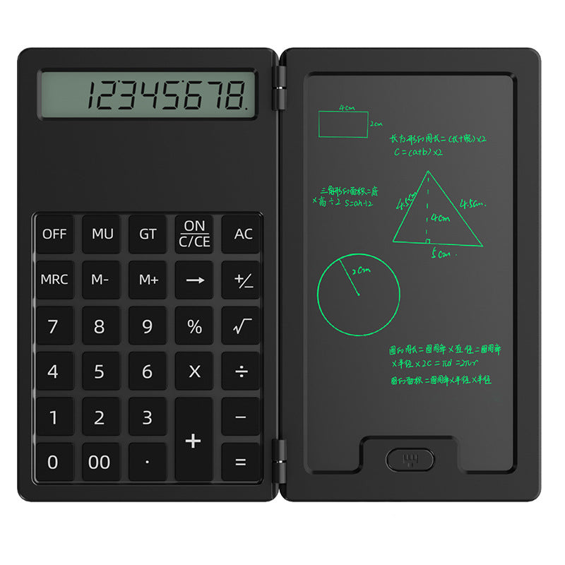 Mini Calculator with LCD Writing Tablet