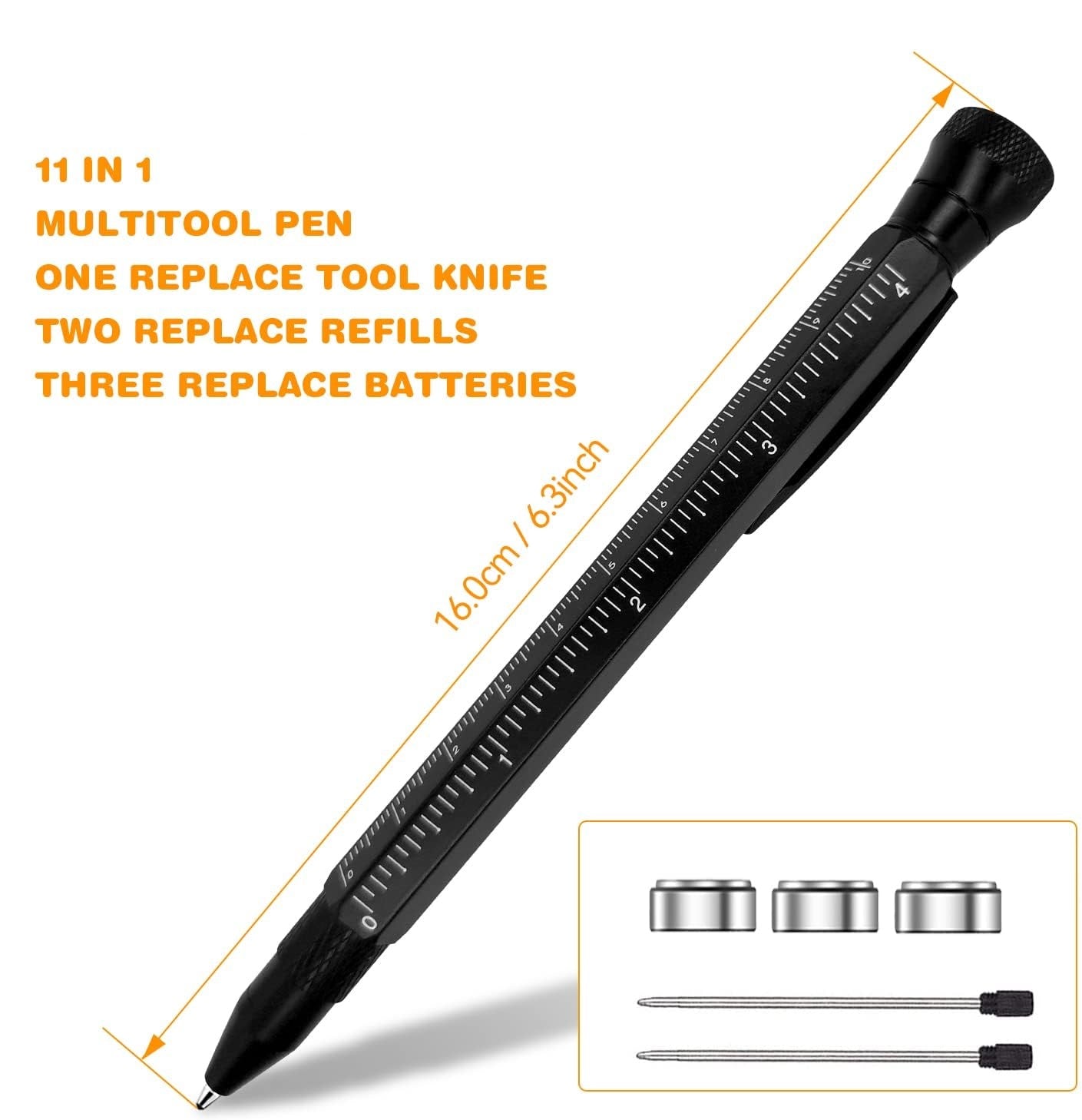 12in1 Stress Relieving Multi-Tool Pen Set