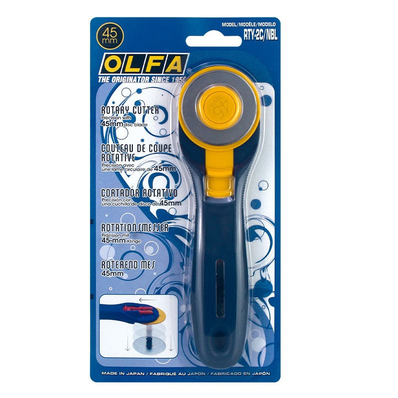 OLFA 45mm Quick-Change Rotary Fabric Cutter (RTY-2C)