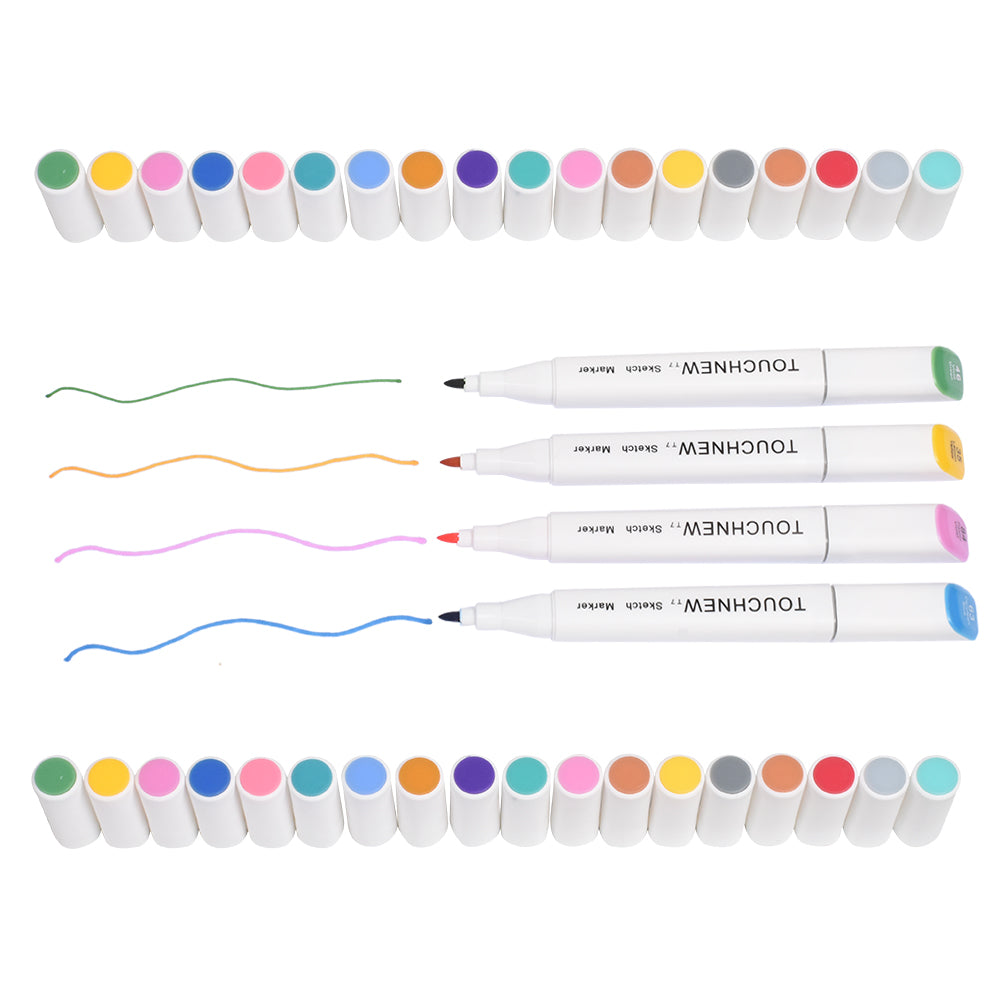 TOUCHNEW T7 168 Full Color Set Alcohol Based Sketch Art Markers