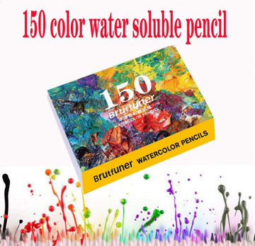 BRUTFUNER 150 Color Professional Watercolor Pencil Set Art Supplies