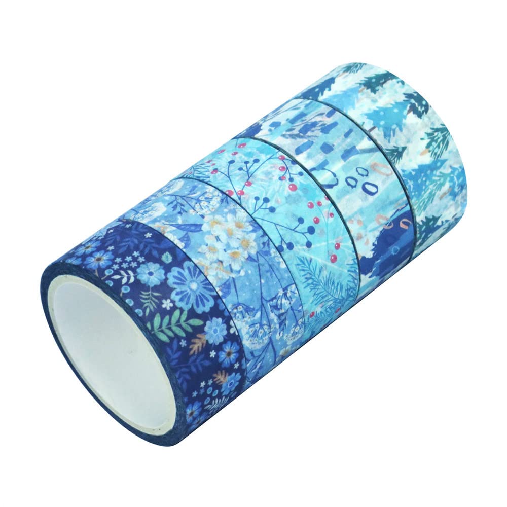 Winter Washi Tape Set 10 Rolls 15mm x 5m