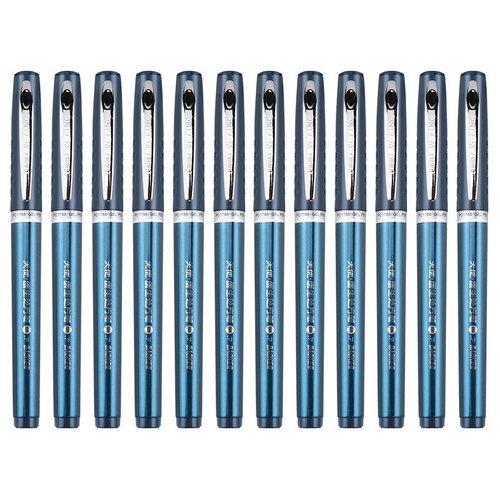 Baoke 0.7mm Blue Gel Pens PC1788 Pack of 12