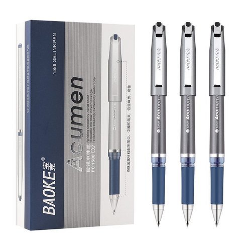 Baoke 0.7mm Gel Pen PC1588 (Pack of 12)